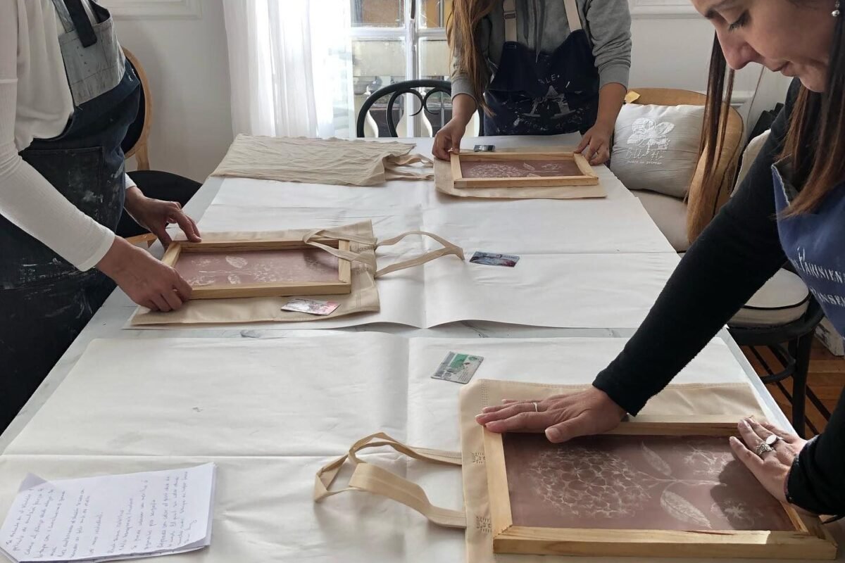 Masterclass · Serigrafía + grabado de shablon y estampado textil