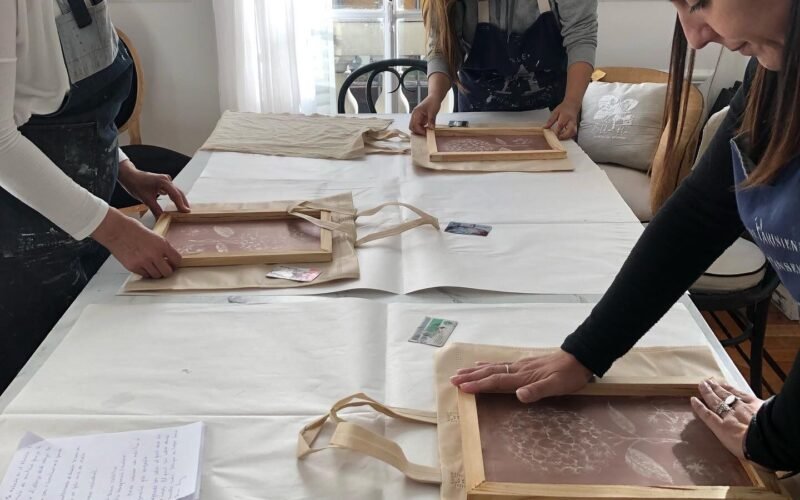 Masterclass · Serigrafía + grabado de shablon y estampado textil