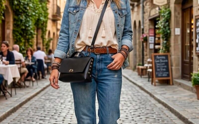 Cartera de cuero sin costura